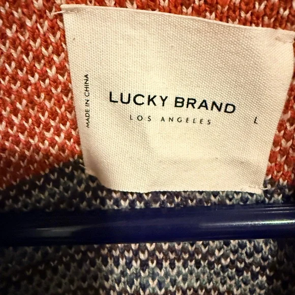 Lucky Brand Multicolor Knit Sweater - Picture 3 of 4
